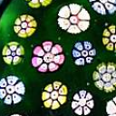 Photographic sample of Millefiore (Various Colours)